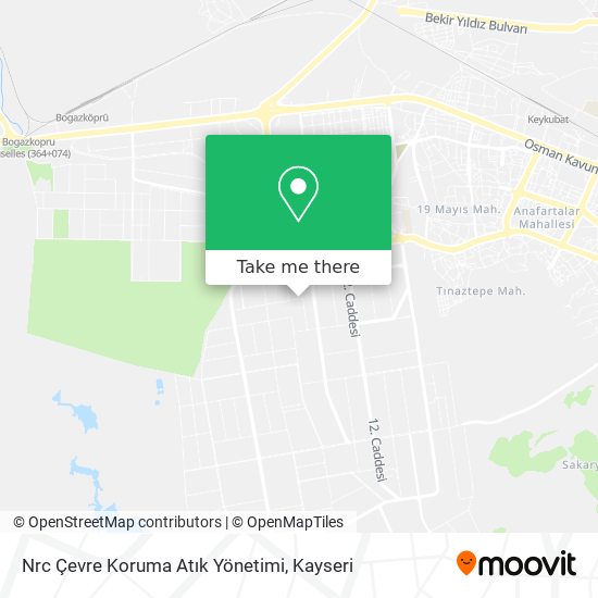 Nrc Çevre Koruma Atık Yönetimi map