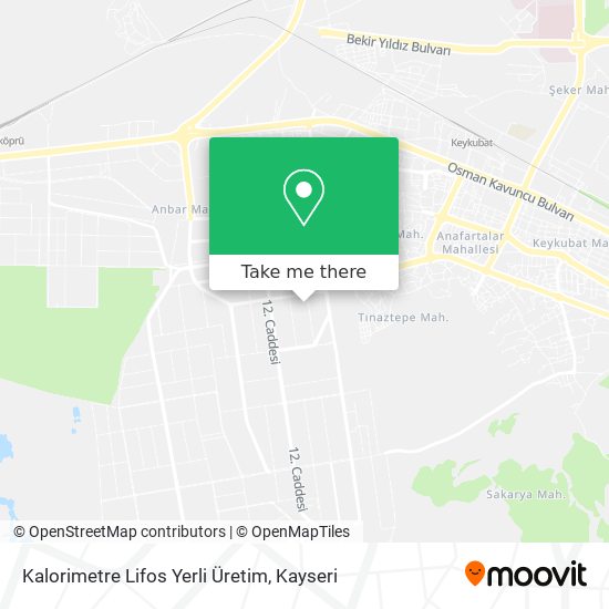 Kalorimetre Lifos Yerli Üretim map