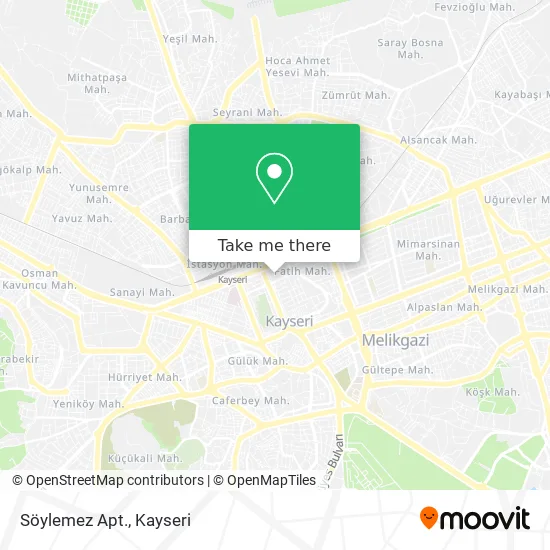Söylemez Apt. map