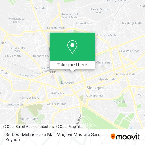 Serbest Muhasebeci Mali Müşavir Mustafa Sarı map