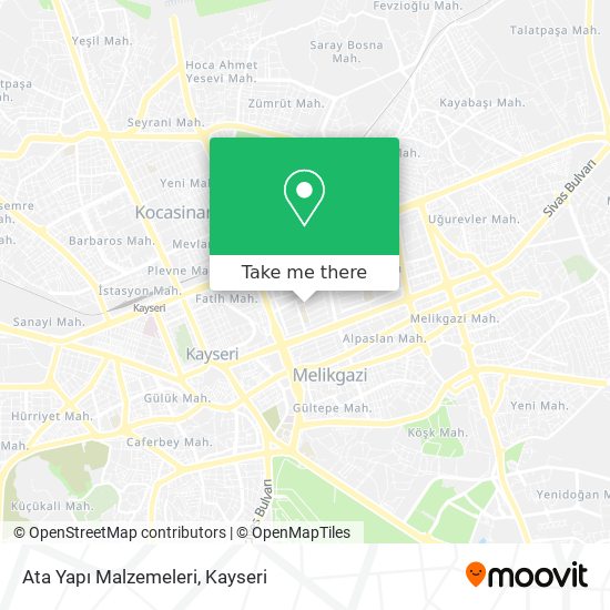 Ata Yapı Malzemeleri map