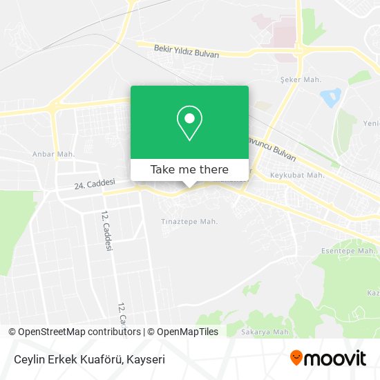 Ceylin Erkek Kuaförü map