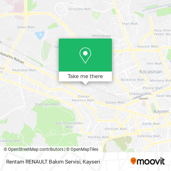 Rentam RENAULT Bakım Servisi map