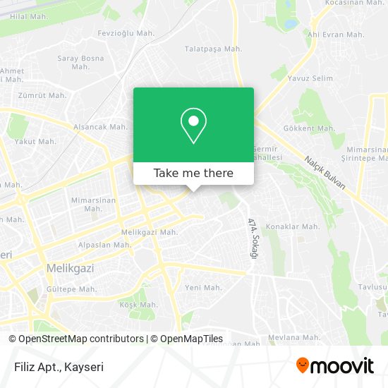 Filiz Apt. map