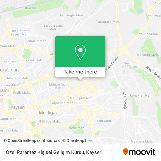 Özel Parantez Kişisel Gelişim Kursu map
