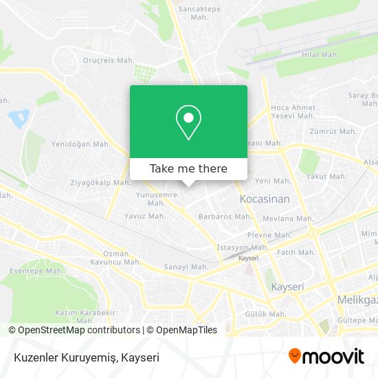Kuzenler Kuruyemiş map