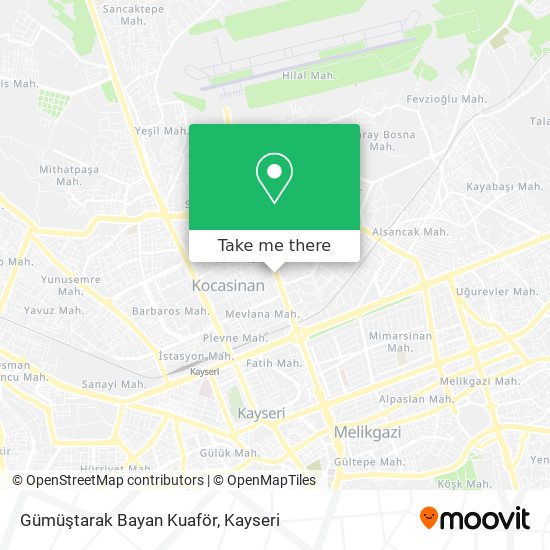 Gümüştarak Bayan Kuaför map