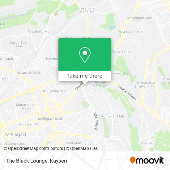 The Black Lounge map