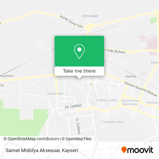 Samet Mobilya Aksesuar map