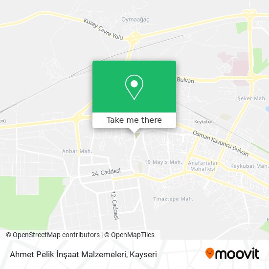 Ahmet Pelik İnşaat Malzemeleri map