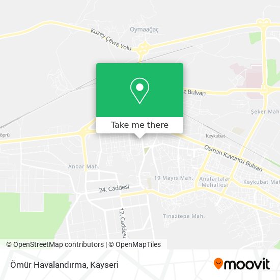 Ömür Havalandırma map