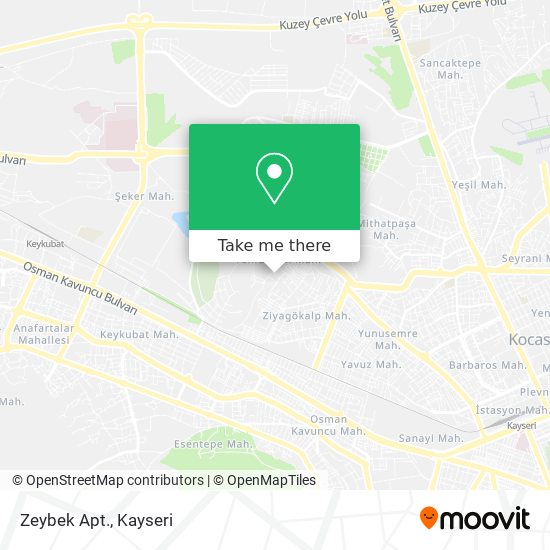 Zeybek Apt. map