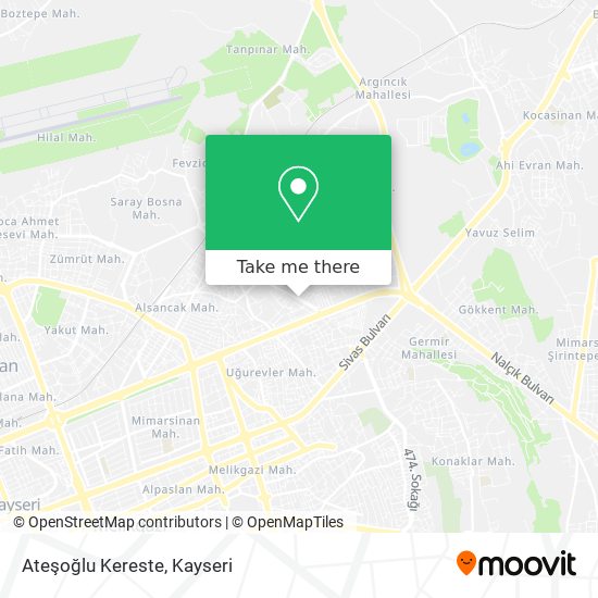 Ateşoğlu Kereste map