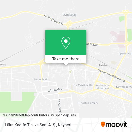 Lüks Kadife Tic. ve San. A. Ş. map