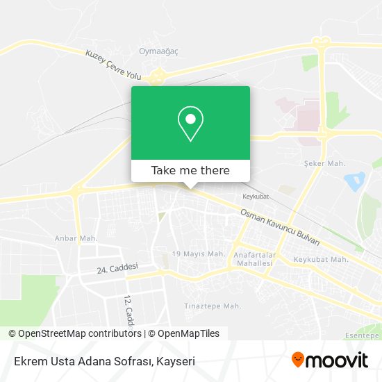 Ekrem Usta Adana Sofrası map