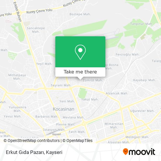 Erkut Gıda Pazarı map