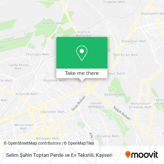 Selim Şahin Toptan Perde ve Ev Tekstili map