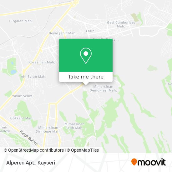 Alperen Apt. map