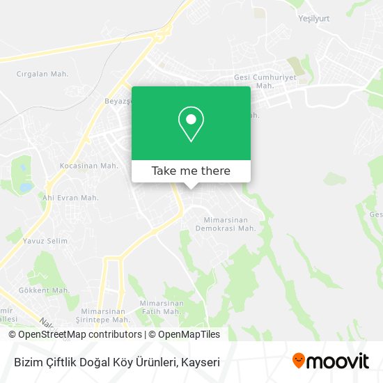 Bizim Çiftlik Doğal Köy Ürünleri map