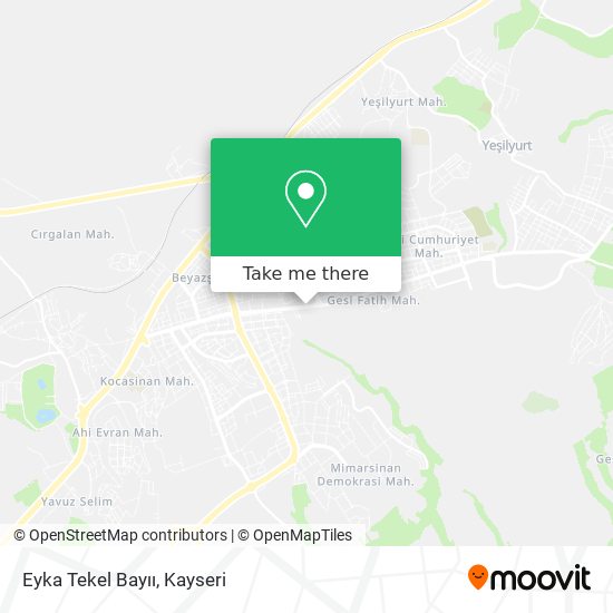 Eyka Tekel Bayıı map