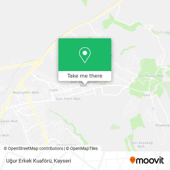 Uğur Erkek Kuaförü map