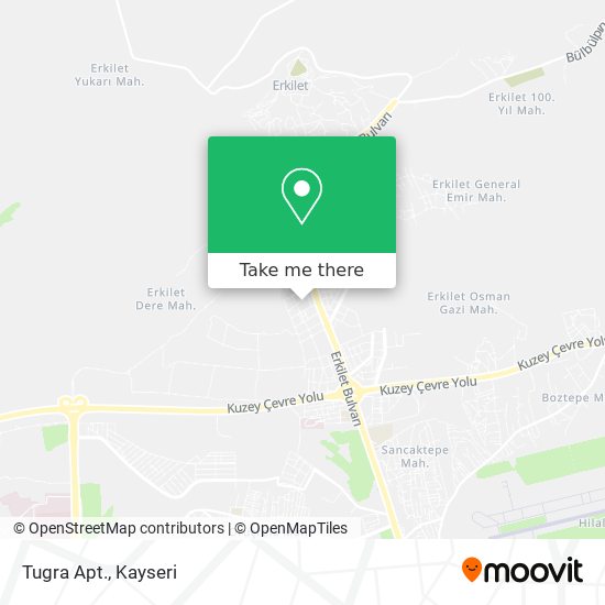 Tugra Apt. map