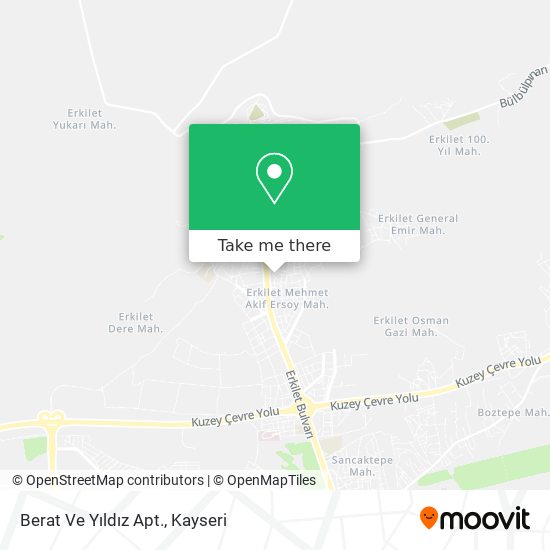 Berat Ve Yıldız Apt. map