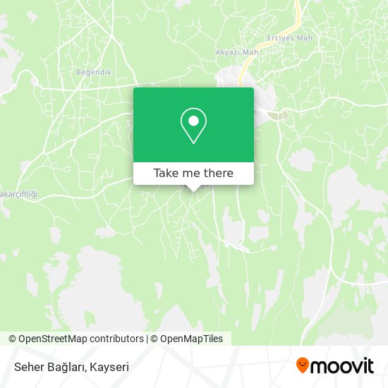 Seher Bağları map