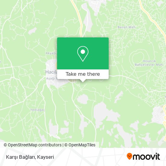 Karşı Bağları map