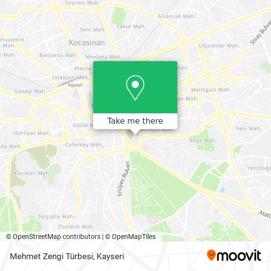 Mehmet Zengi Türbesi map