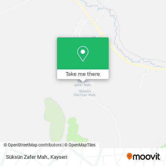 Süksün Zafer Mah. map
