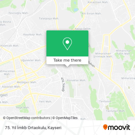 75. Yıl İmkb Ortaokulu map