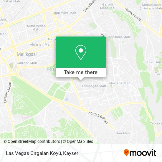 Las Vegas Cırgalan Köyü map