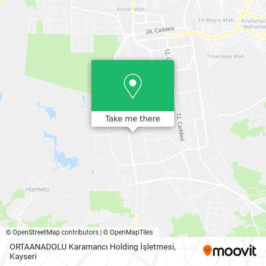 ORTAANADOLU Karamancı Holding İşletmesi map