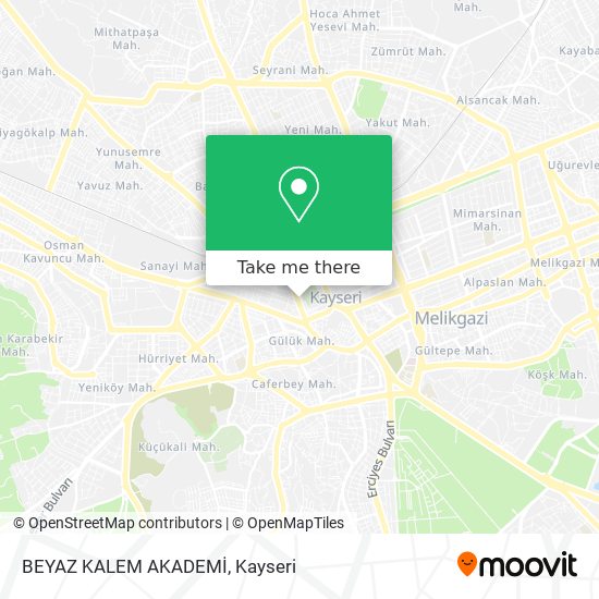 BEYAZ KALEM AKADEMİ map