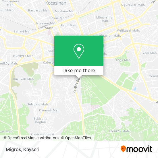 Migros map