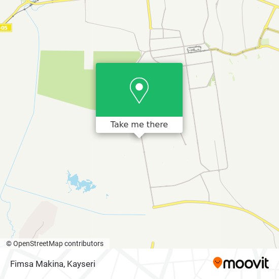 how to get to fimsa makina in hacilar by bus or light rail