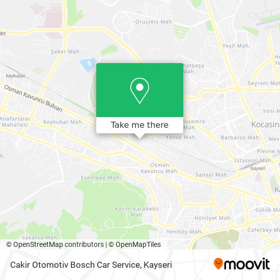 Cakir Otomotiv Bosch Car Service map