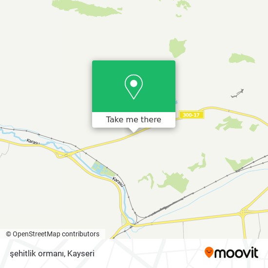 şehitlik ormanı map