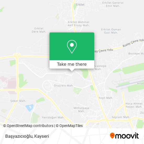 Başyazıcıoğlu map