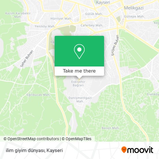 ilim giyim dünyası map