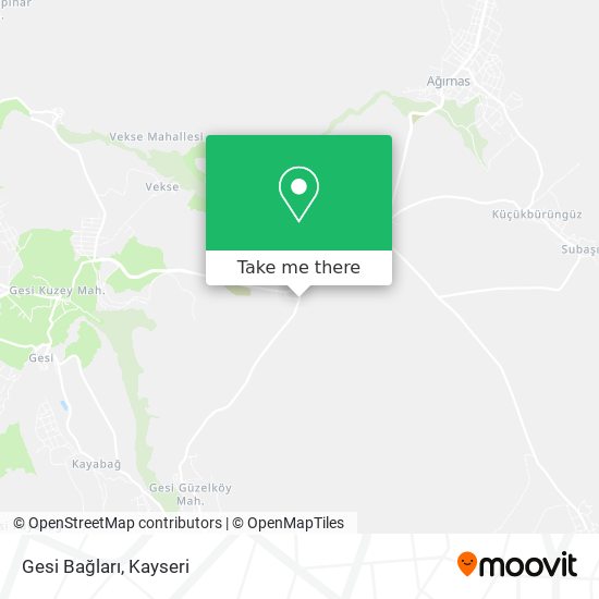Gesi Bağları map