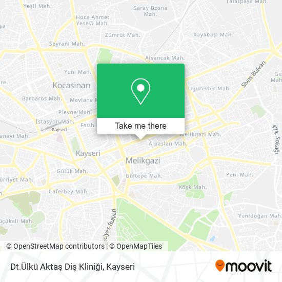 Dt.Ülkü Aktaş Diş Kliniği map