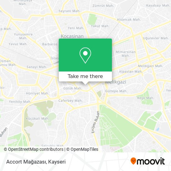 Accort Mağazası map