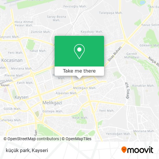 küçük park map