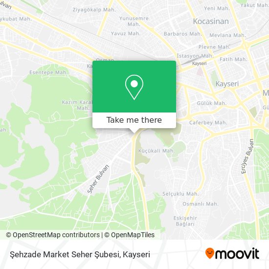 Şehzade Market Seher Şubesi map