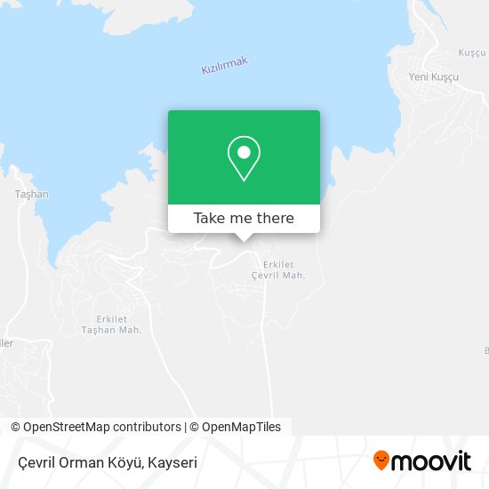 Çevril Orman Köyü map