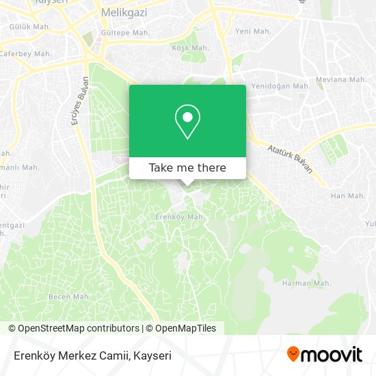 Erenköy Merkez Camii map
