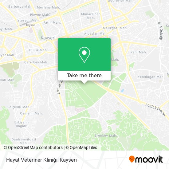 Hayat Veteriner Kliniği map