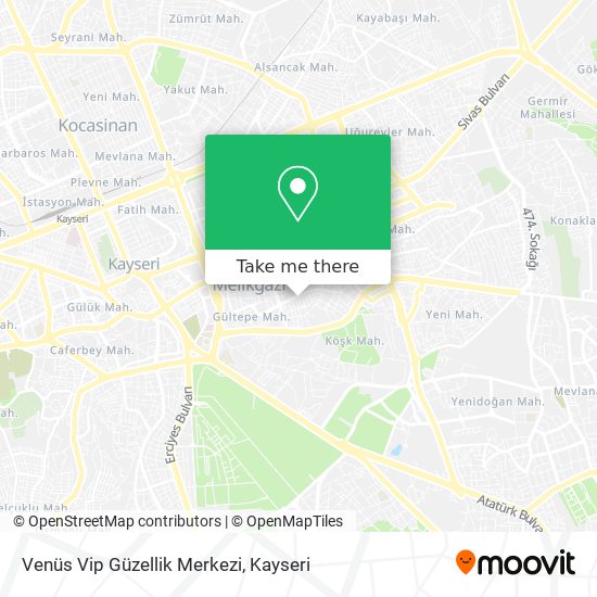 Venüs Vip Güzellik Merkezi map